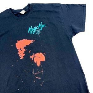 MAGIC MAN 'Eyes Shut' Graphic T-Shirt and Autographed Poster